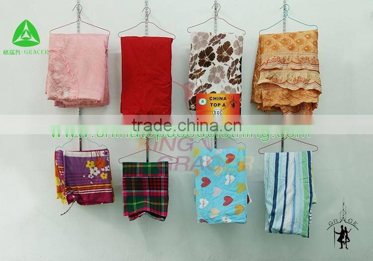 Factory wholesale used bed sheet,cheap second hand bed sheets