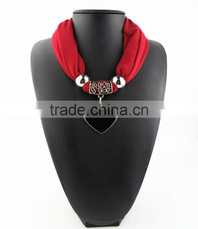 Antique silver elephant pendants jewelry scarves personalized custom long scarves for young lady