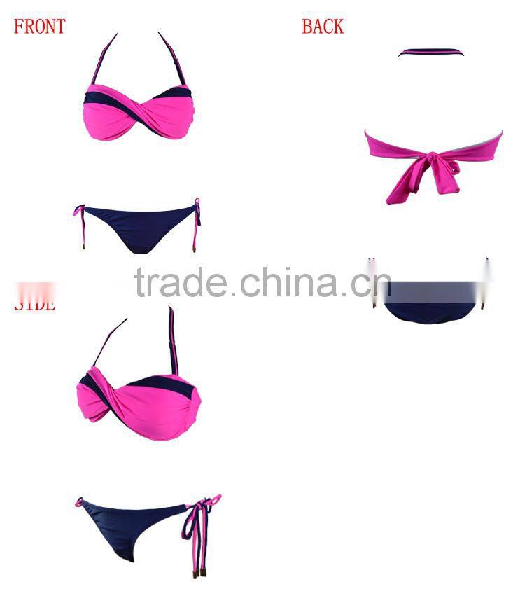 Hot pink Bikini Brazilian String bikini Sexy girls
