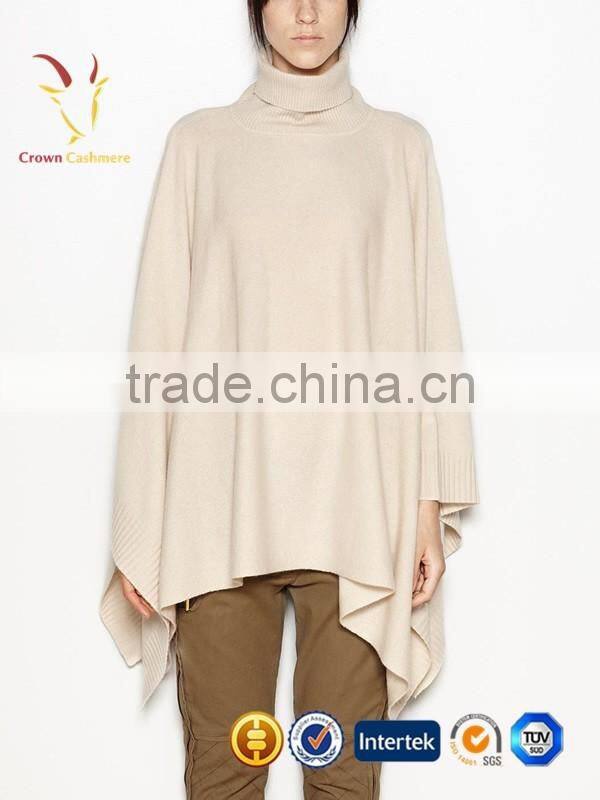 Ladies Wholesale Turtleneck Ponchos,Knitted Capes and Ponchos for Women