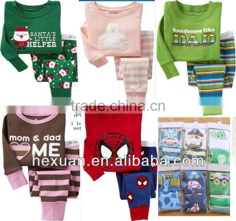 Wholesale Cotton Baby Kids Pyjamas
