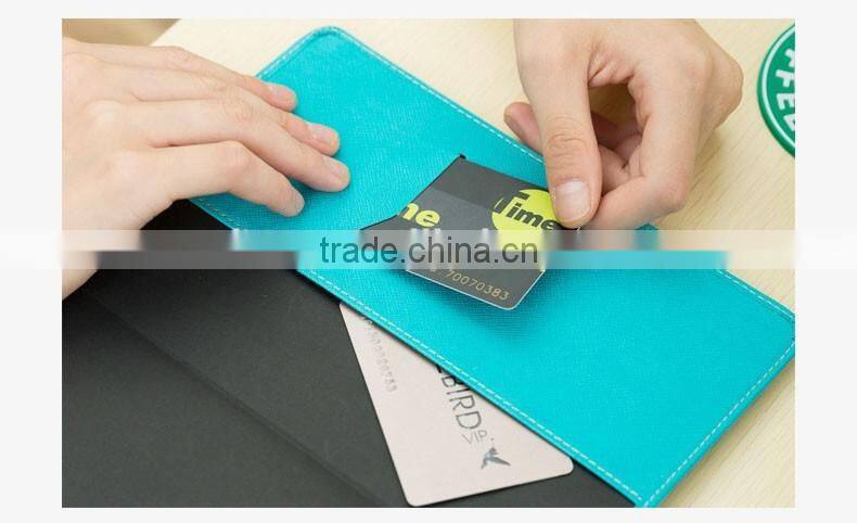 A5 softcover busniess notebook PU section sawing binding planner for gift customizable logo