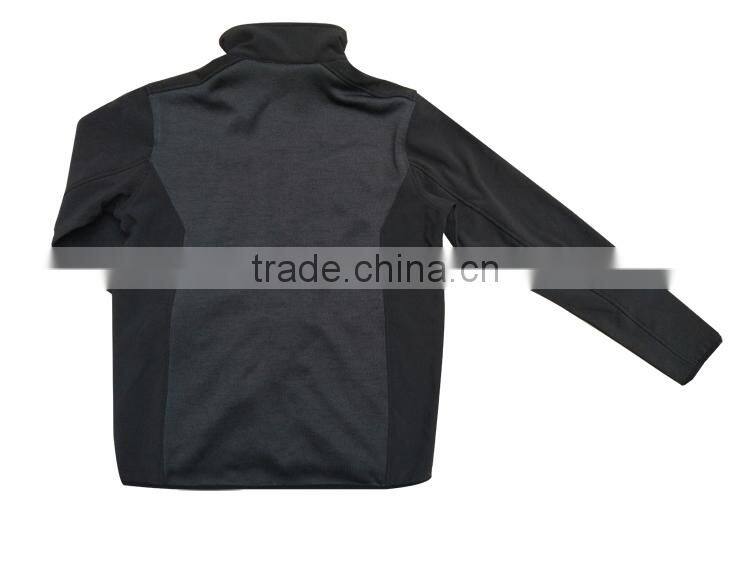 New style black bodkin knitted fabric wear brand knit jacket