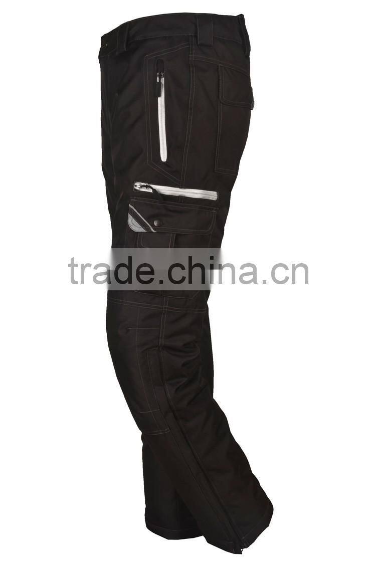 Men's custom Multi-pocket 5000mm waterproof cargo men's work pants