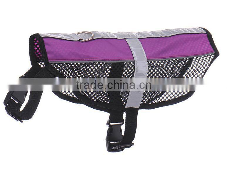 R1951H High Quality Light Weight Breathable Grid Reflective Service Dog Harness Vest