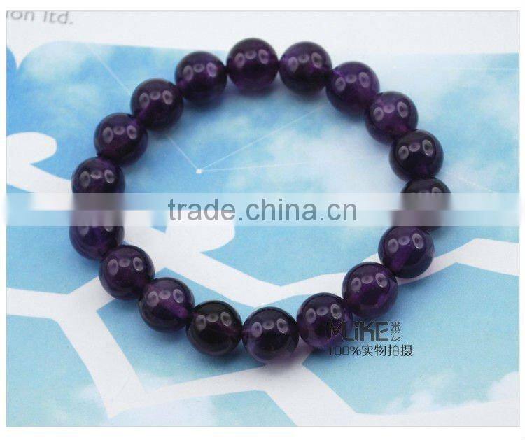 925 silver bracelet with Natural Amethyst M3016
