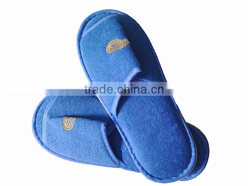terry cloth bedroom slippers