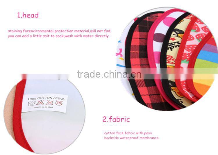 water resistant organic cotton kids children saliva burp apron