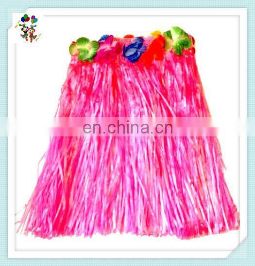 Cheap Party Rainbow Colors Sexy Hawaiian Hula Grass Skirts HPC-0998