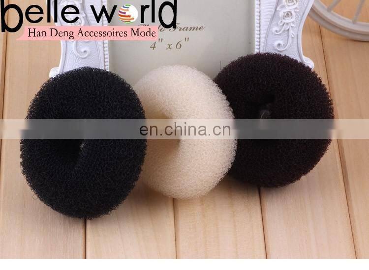 High quality nylon silk Donuts bud hair device hair bun maker