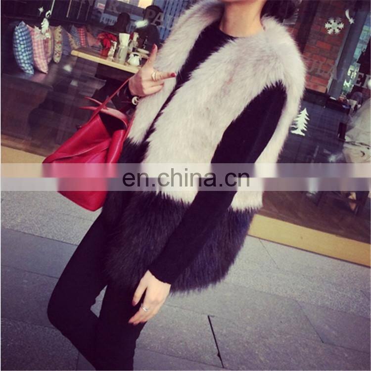 2016 Winter Top Sell Women's Gilet Fashion Luxurious Real Fur Vest
