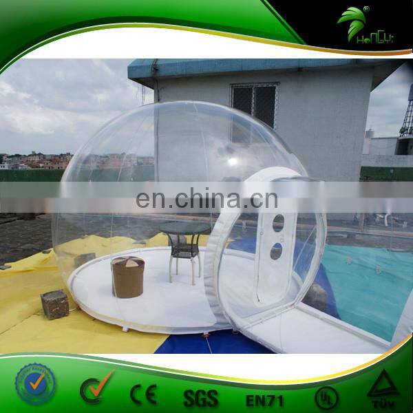 2016 Outdoor Camping Inflatable Clear Tent, Igloo Inflatable Lawn Tent, PVC Bubble Tent For Sale