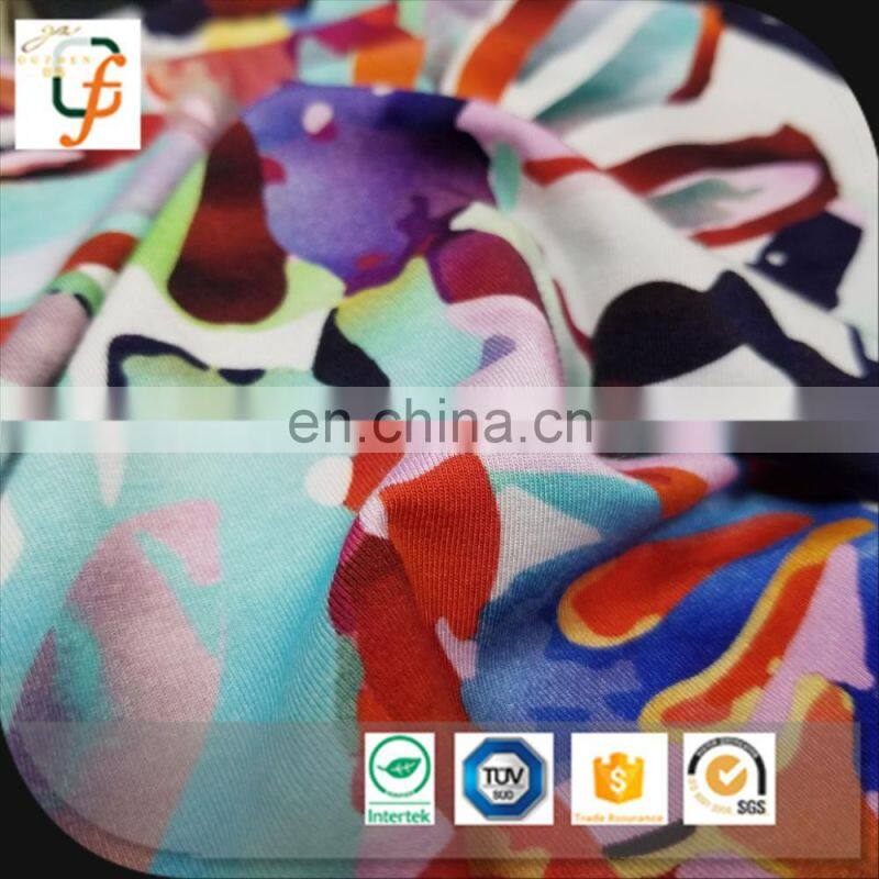 chinese suppliers 2017 new bamboo fabric sportswear fabric for kids