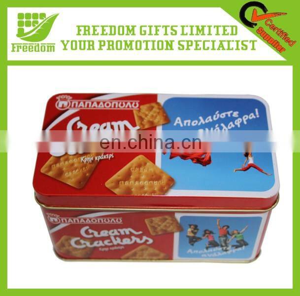 Logo Customized Promotional Tinplate Sugar Container