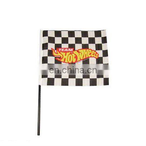 new design custom mini world hand flag