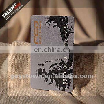 Custom Printed Stamping Laser Gold Foil Plastic VIP IC ID Smart Card Supplier