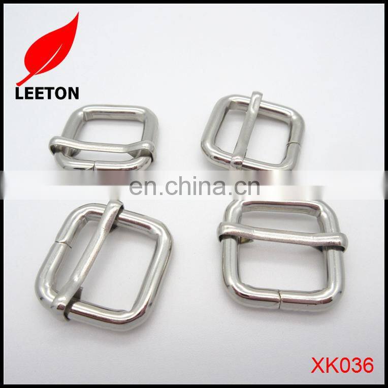 Factory supply 16mm metal wire slider buckle for bag