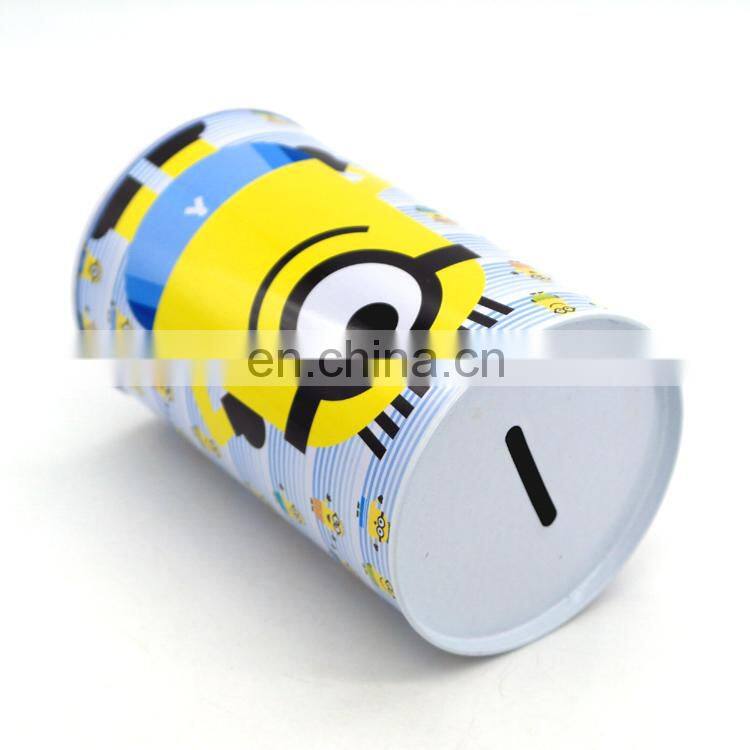custom printed money tins/rectangular money saving tin box/coin tin box