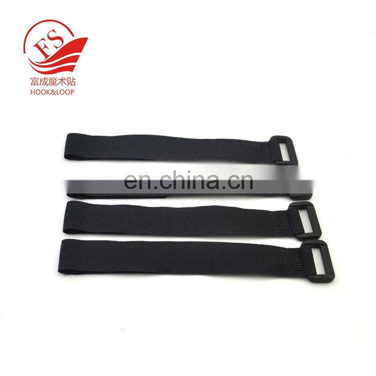 Hook & loop cinch/binding strap, adjustable nylon straps