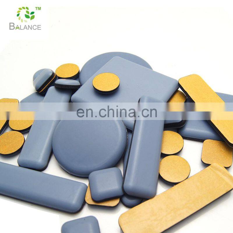 easy moving adhesive teflon pad/ PTFE furniture glides