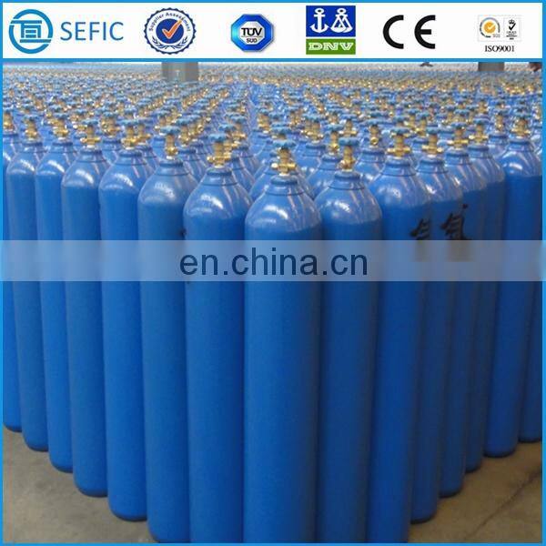 EN ISO9809-3 Seamless Steel Aluminum Alloy medical oxygen cylinder sizes