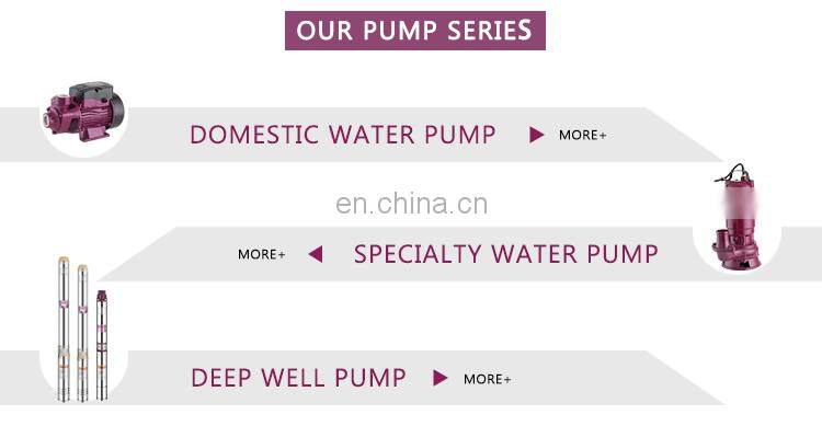 Long distance water supply head 100m waterproof submarine immersible borehole pump for field irrigation