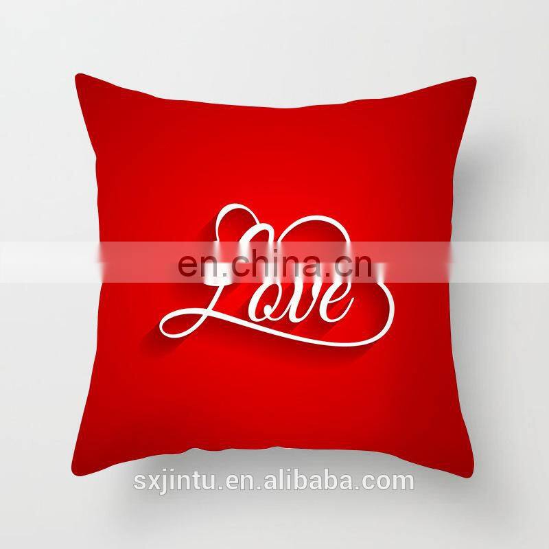Custom Digital Printing Valentine's Day decoration Throw Pillow case Covers