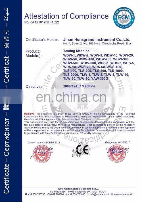 Digital Concrete Test Machine Press 3000kN