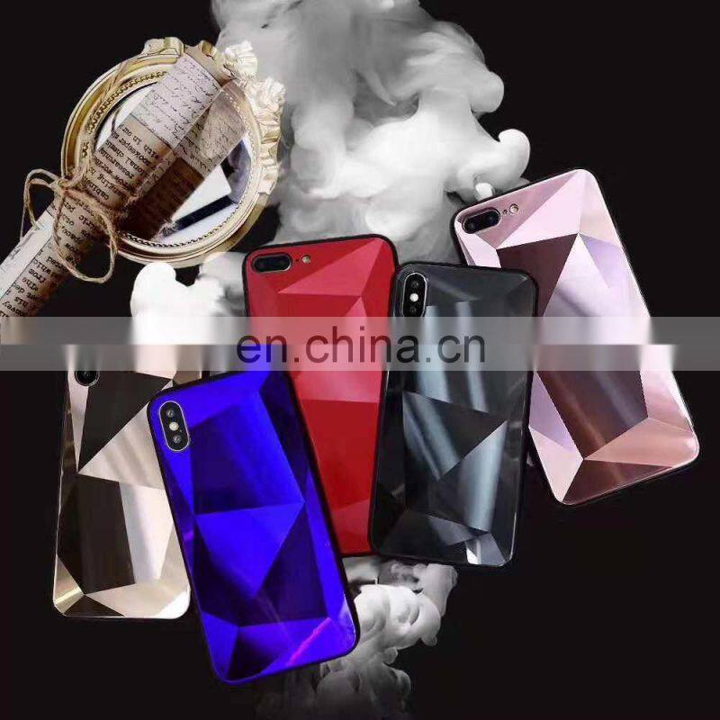 Custom Blu Cell Phone Cases For iphone X 7 8 plus Glass Phone Case