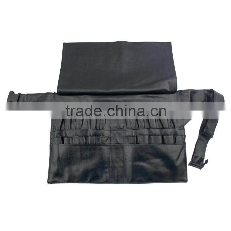 Professional cosmetic makeup brush belt