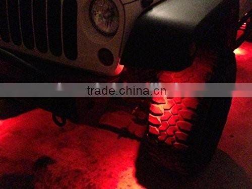 RGB Work Light 60W SET CREE LED Deck Light PODS for Automotive 4WD SUV UTV ATV Tractor Trailer