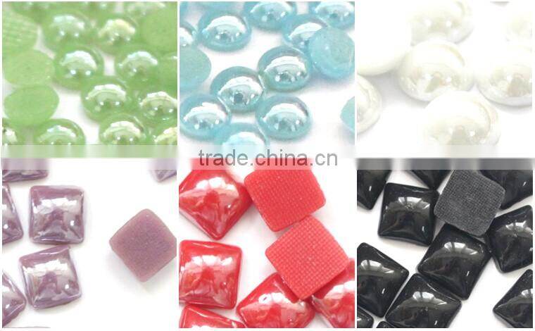 0829C Round loose pearl wholesale, 5mm half round loose wholesale pearl, flat back wholesale loose pearl