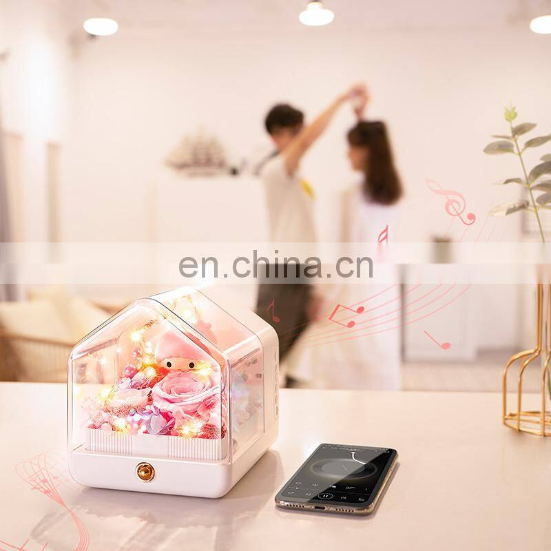 Creative home and party decoration lamp with bluetooth speaker birthday gifts night light for kids