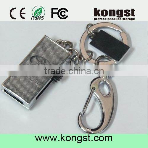 2015 hot selling fashion metal usb 2.0 flash drives, fast car logo metal mini usb flash drive