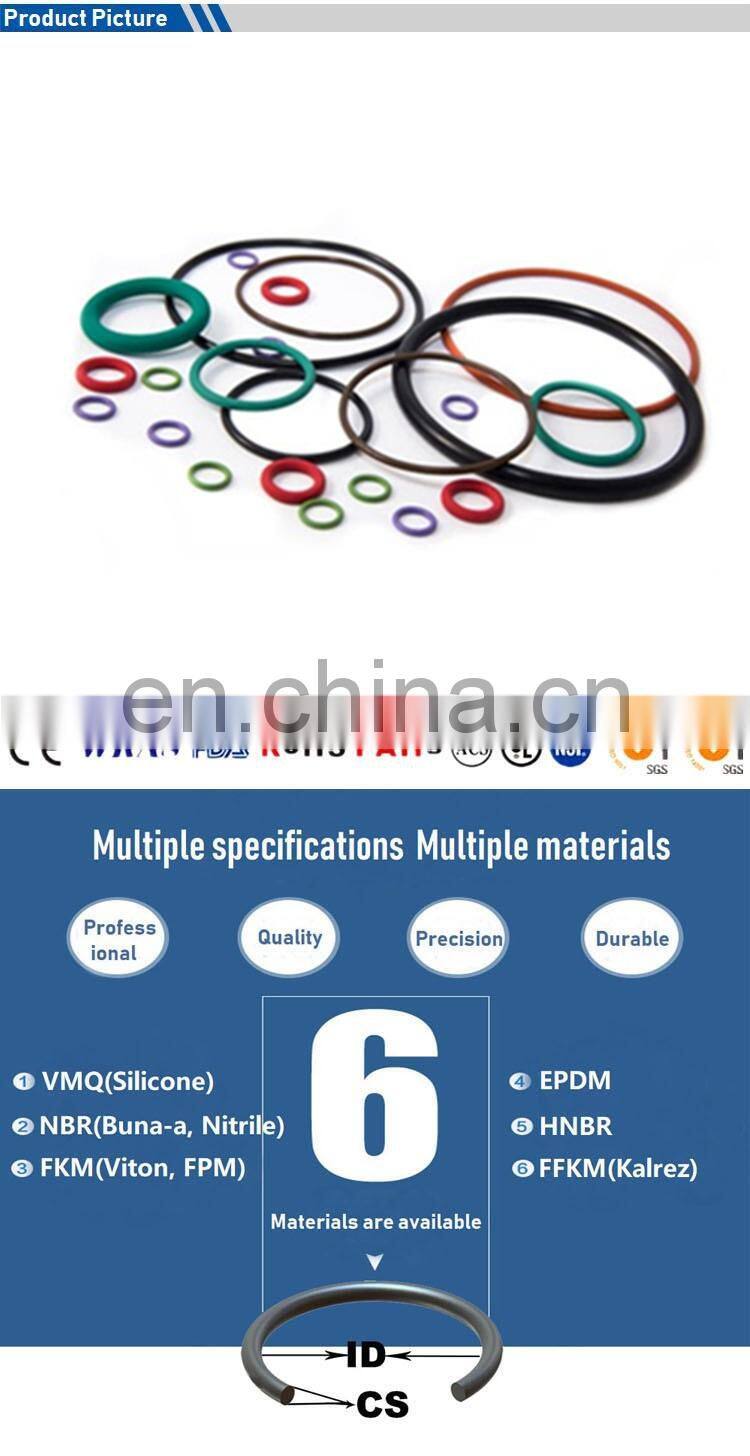 High Temperature And Pressure Resistance FPM O-Ring FKM Green Rubber O Ring