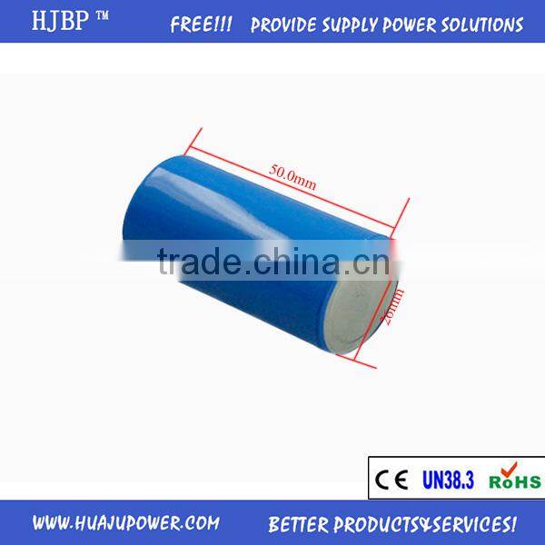 china factory wholesale HJBP CE|ROHS|UN38.3 LiSOCl2 3.6V ER26500 9000MAH lithium battery for thermal flowmeter