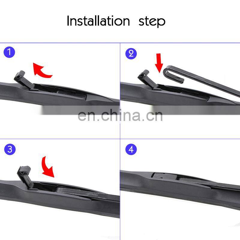 Windshield Hybrid wiper blade car replace windscreen wiper blade