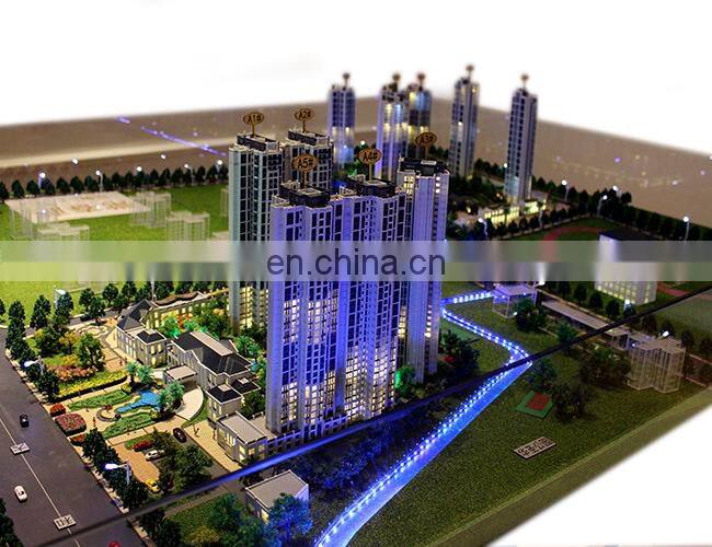 Miniature staircase and architectural models 3d printed house model