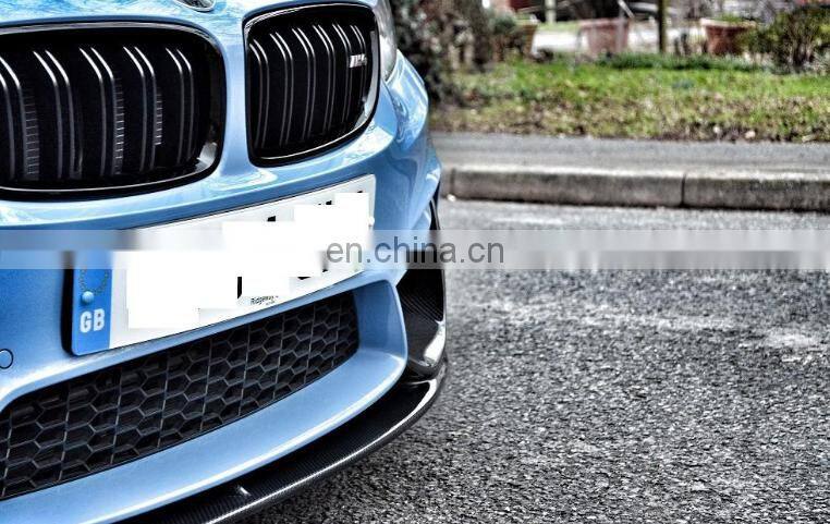Carbon Fiber M4 M3 Front Bumper Lip Spoiler for BMW F82 M4 bumper