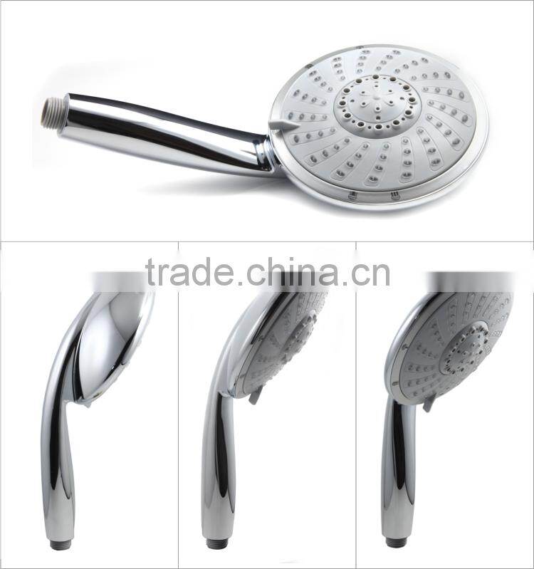 New High Quality Super Supercharged chromed plastic hand shower