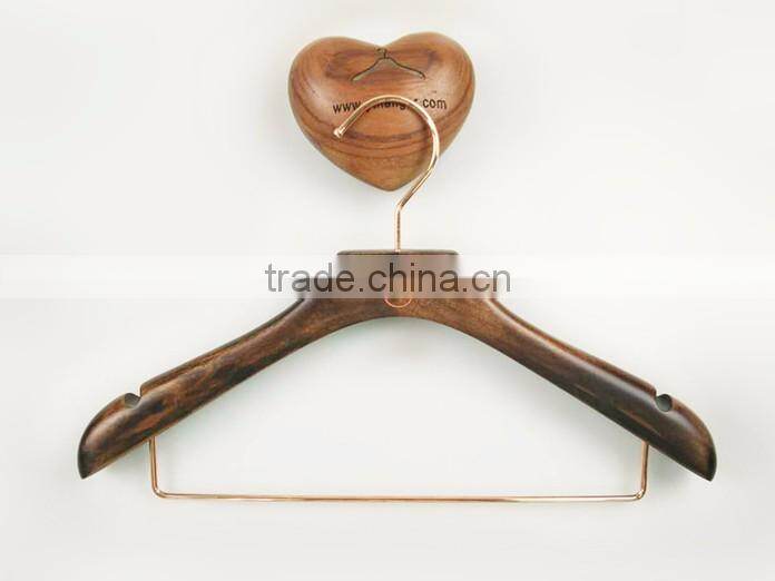CY-658 Custom family wooden hanger home wooden hanger for children