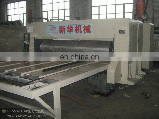 Style semi-auto corrugated carton rotary die cutting machine for carton box/corrugated box