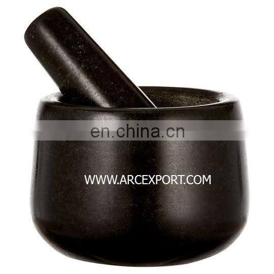 black mortar & pestle