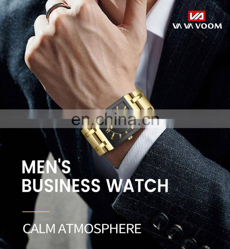 VA VA VOOM 2431 Mens Quartz Watch business Fashion waterproof luxury designer watch