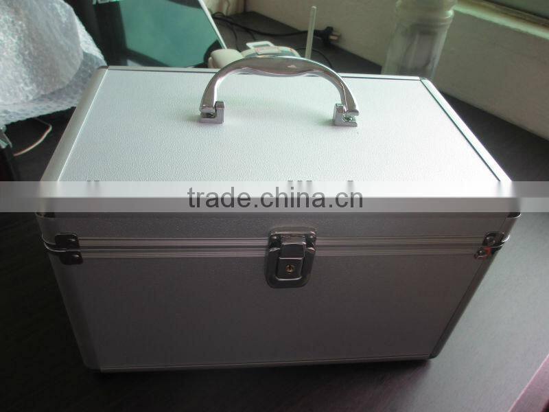aluminum alloy camera case with safe lock and high density foam lining