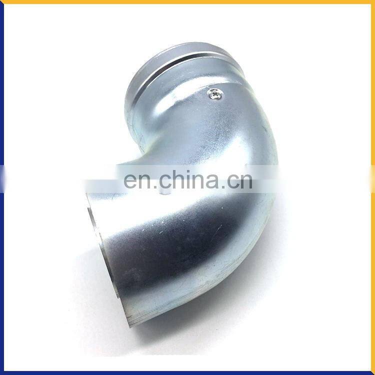 90 Degree aluminum 60 100 mm coaxial elbow for gas boiler flue