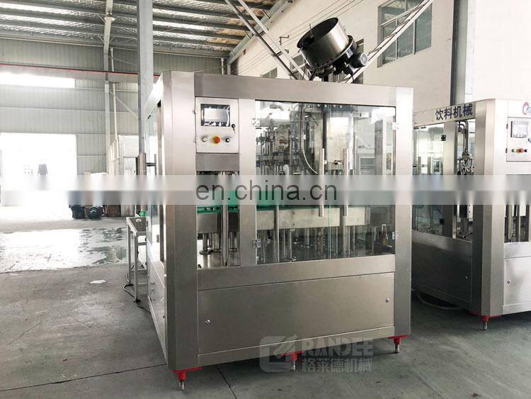 CE Certification Automatic Beer Bottle Washing Filling Capping Machine price made in china for hot sales
