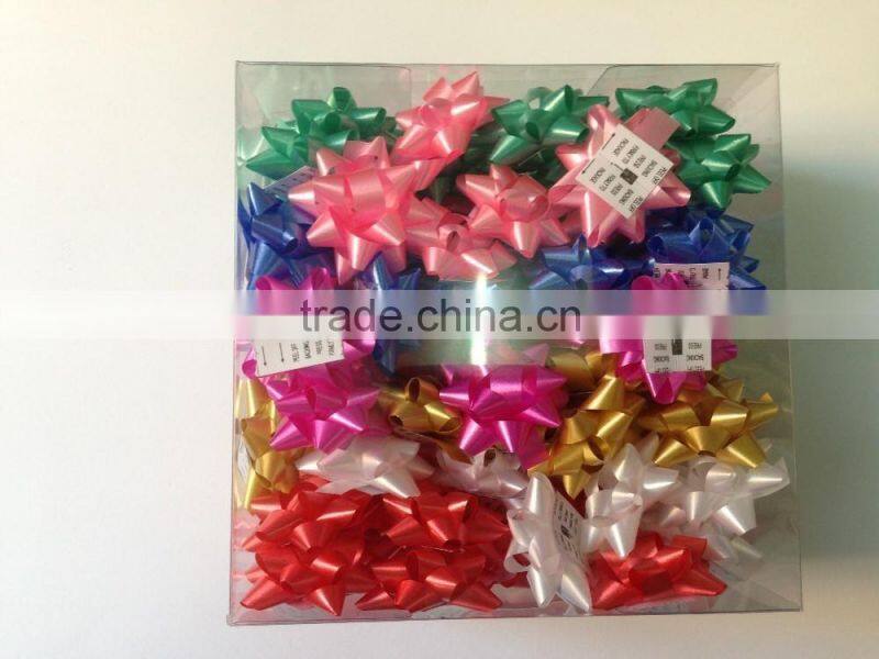 Colorful Christmas Gift Ribbon Bow and festive decoration Bow