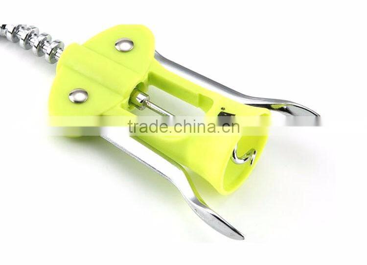 Customized stainless steel wine corkscrew wine opener