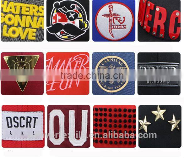 Custom 6 Panel Curve Brim Embroidery Printed Logo Baseball Cap